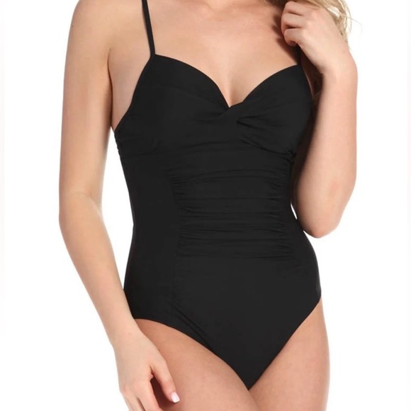 Assets By Spanx Swim Assets By Spanx One Piece Push Up Bathing Suit